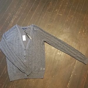 NWT Gap sheer, shimmery Cardigan, szXS